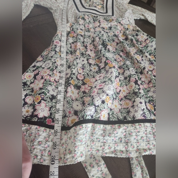 Jody Of California Vintage 1970's Prairie Dress Sz 5 - Picture 7 of 8